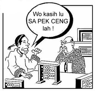 Asal Kata &quot;goceng, Seceng,dkk&quot;