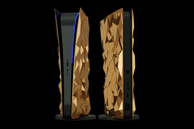 Golden Rock, Satu-satunya PlayStation 5 Mewah Berlapis Emas dan Kulit Buaya!