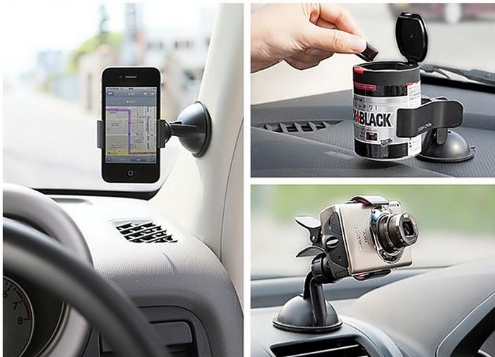 Jual 360 Degree Rotating Bracket Holder Stand Universal for Phone, GPS, tablet