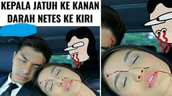 Jangan terjebak dalam sinetron di dunia nyata ((；ﾟДﾟ)