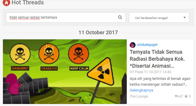 Ternyata Tidak Semua Radiasi Berbahaya Kok. *Disertai Animasi Menarik Gan