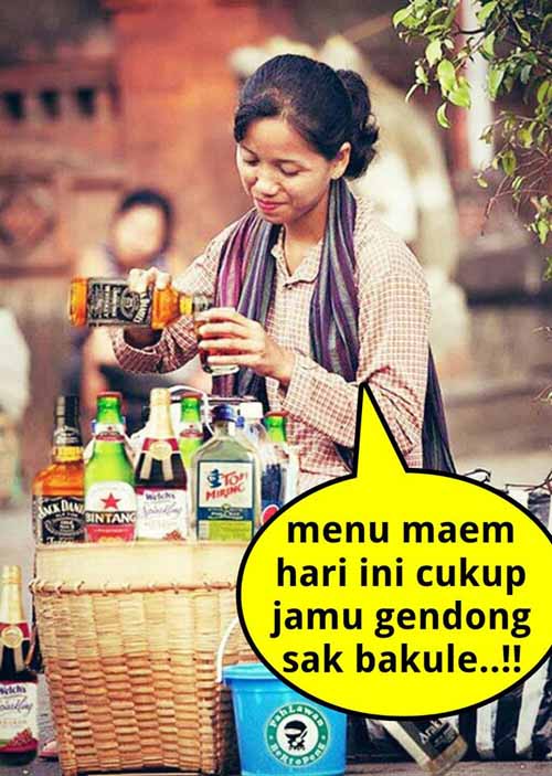 Waduh Istri hamil ngidam jamu dikasih ndak ya ┌( ಠ_ಠ)┘