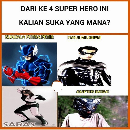 Super hero bersemayam dalam Industri kreatif @^ェ^@