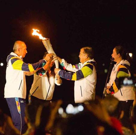 Meriahnya Torch Relay Concert Asian Games 2018