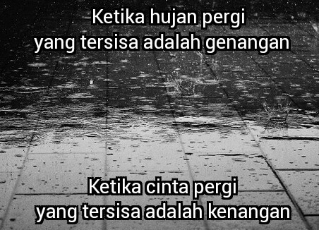 Musim hujan telah tiba ❐‿❑ syukuri kehadiran hujan (◕ㅁ◕✿)