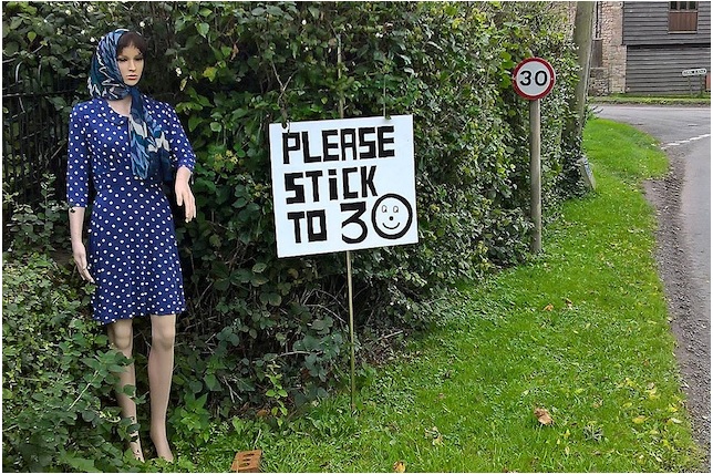 Inilah Polisi Tidur Tercantik, Betty GoSlow