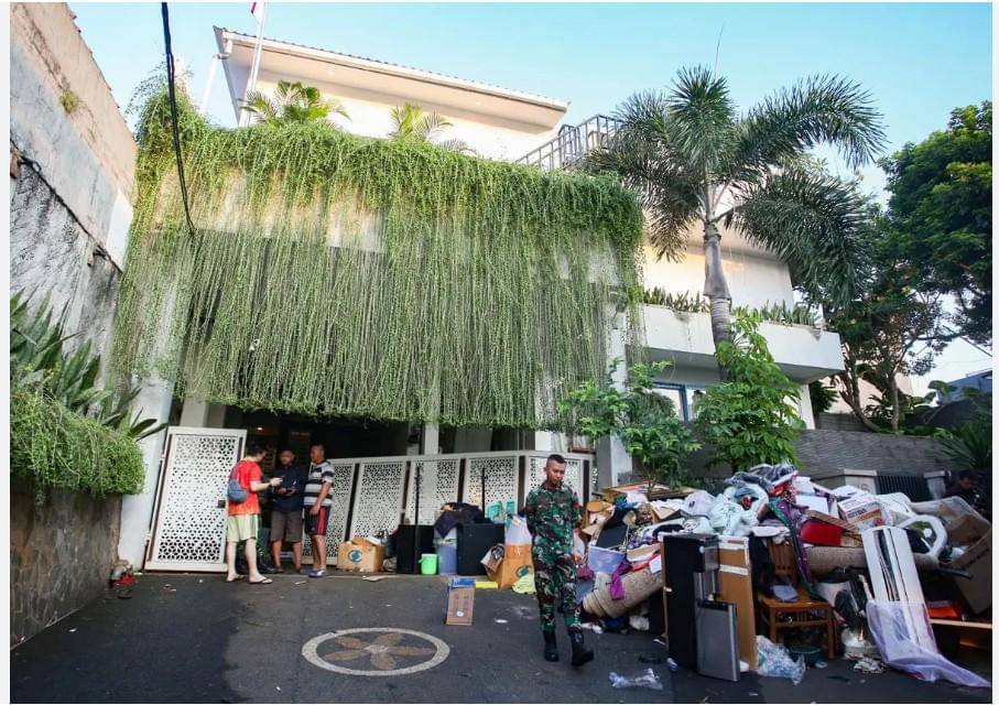 Usai Rumah Sri Mulyani Dijarah, Kemenkeu Dijaga Ketat TNI