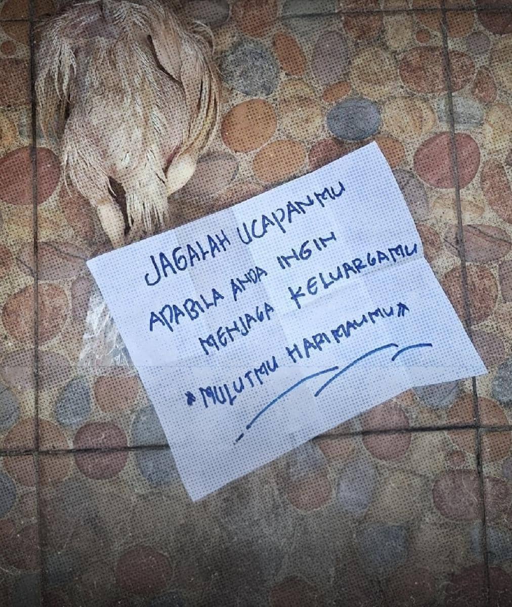 Banyak Teror Tunjukan Karakter Otoritarianisme Rezim Prabowo