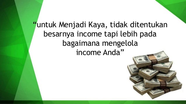 Gaji Kurang Atau Memang Gaya Hidup Tidak Seimbang ?