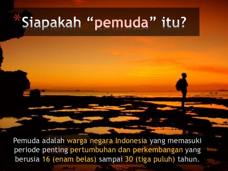 Membangun Semangat Pemuda di Perkampungan