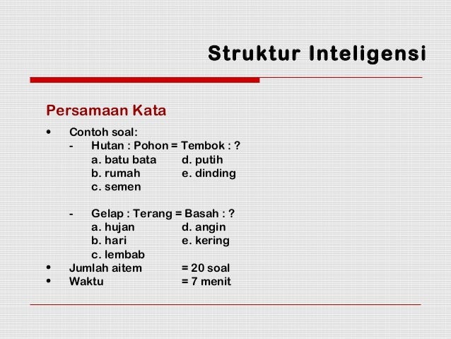 Apa sih tes WAIS itu??