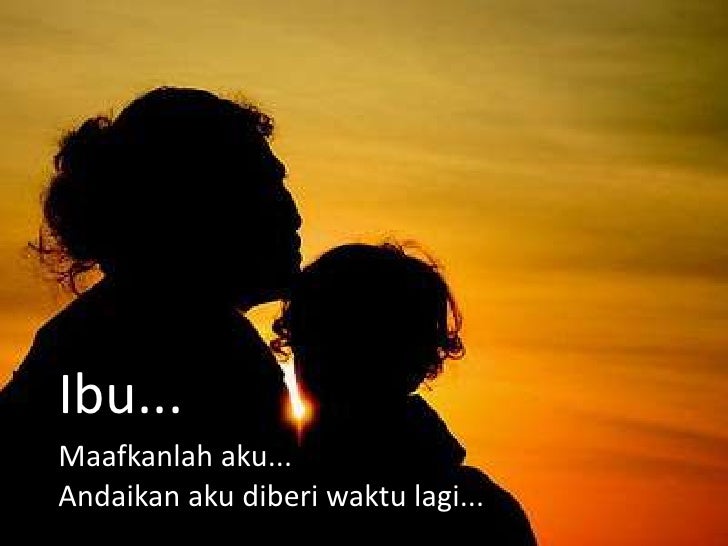 Sepenggal Lirik dan Lagu Untuk Ibu #HappyMotherDay