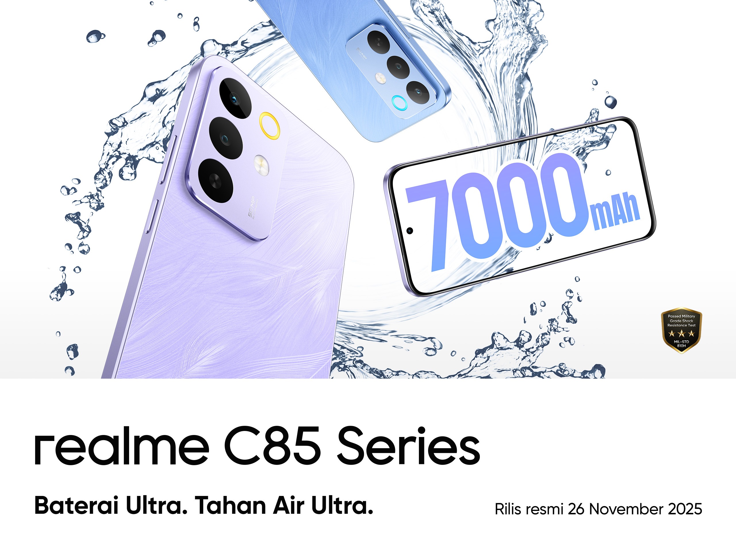 realme C85 Series: Smartphone Pertama di Dunia dengan IP69 Pro!