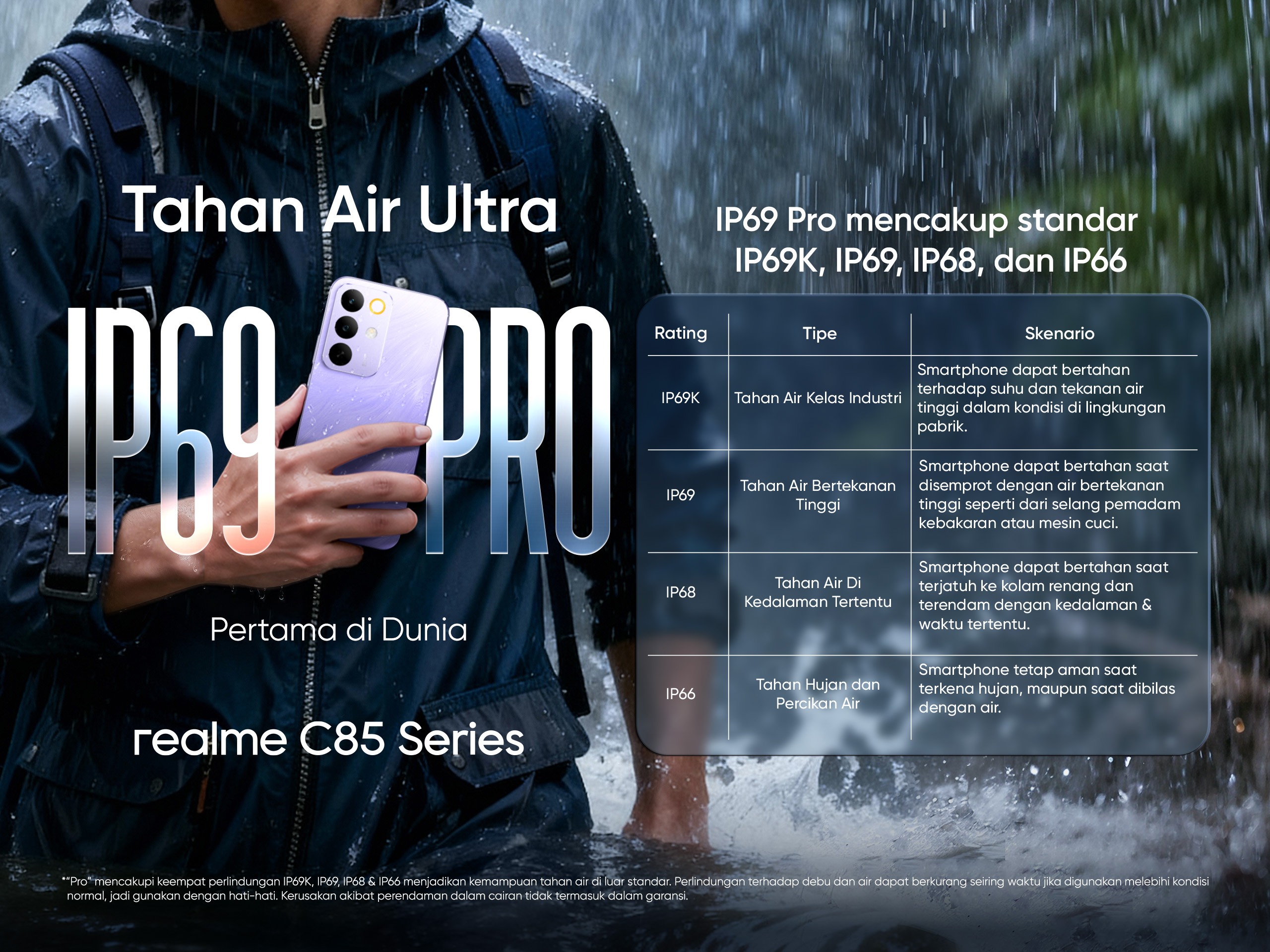 realme C85 Series: Smartphone Pertama di Dunia dengan IP69 Pro!