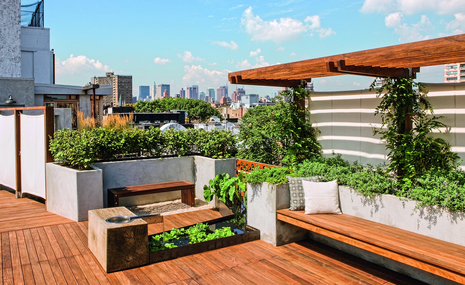 MASUK GAN Inspirasi Membuat Rooftop Garden di Rumah Agan