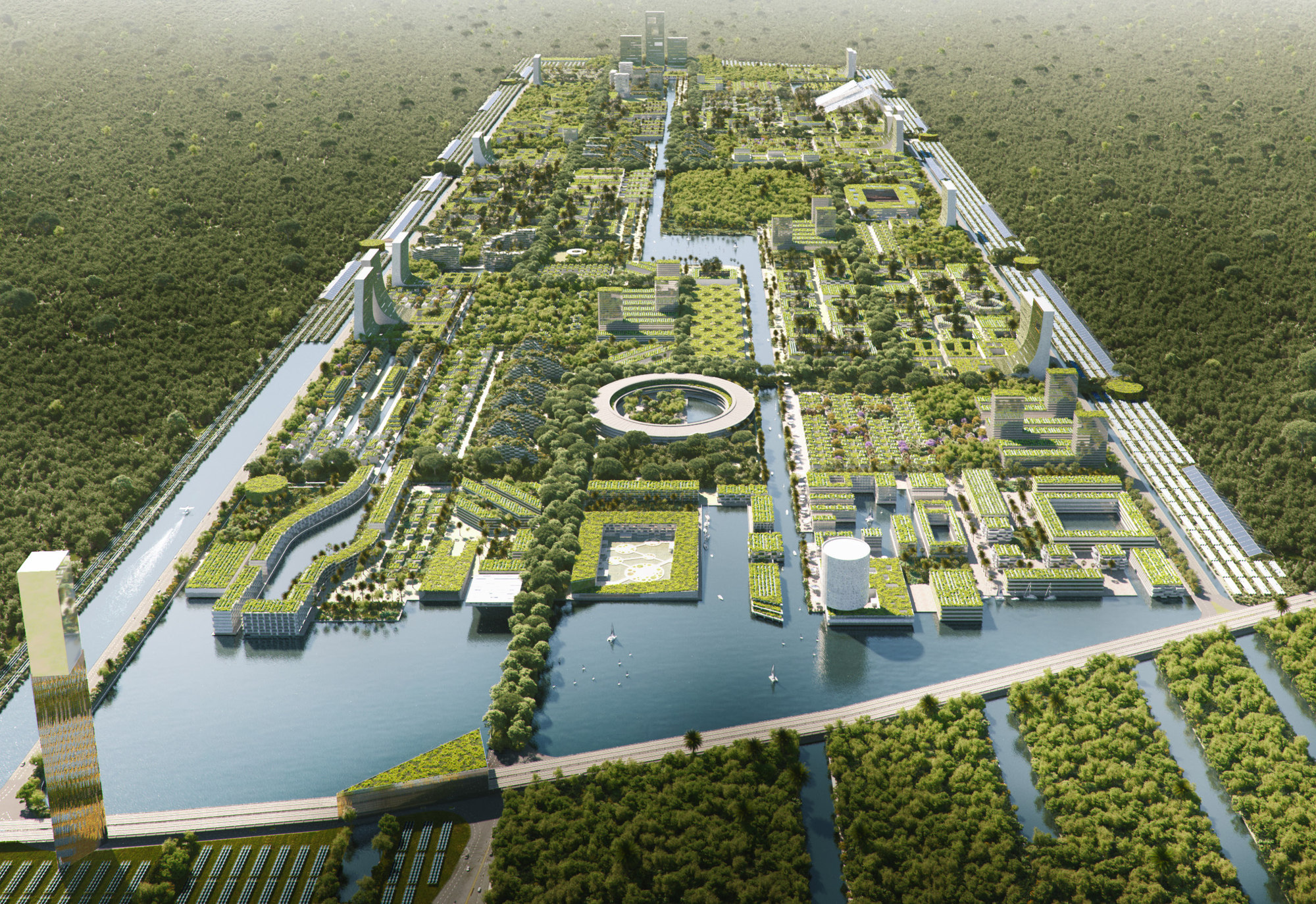 Smart Forest City! Konsep Living with Nature Sangat Cocok untuk Kalimantan Timur!