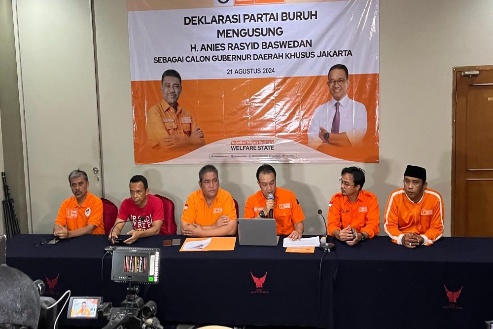 Partai Buruh Deklarasi Dukung Anies-Ahok di Pilkada DKI Jakarta