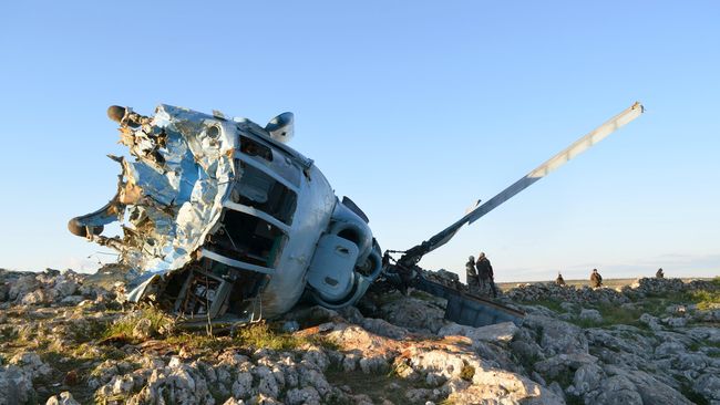 Helikopter Jatuh di Nabire, Pilot dan 3 Penumpang Tewas