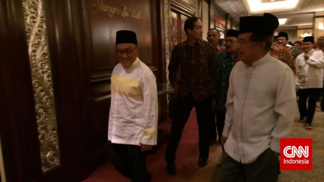 MILF SEXY Wakil Presiden JK Hadiri Buka Bersama Petinggi KMP (aBurizal Bakrie)