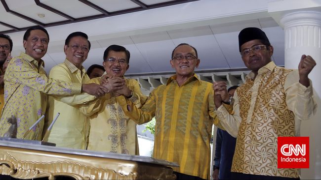 JK Kumpulkan Ical dan Agung, Sepakati 4 Poin Pilkada Serentak