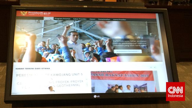 Presiden Jokowi Akan Luncurkan Situs Resmi Canggih