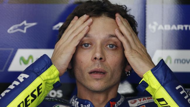 Rossi Dapat Hukuman Berlapis Akibat Insiden Marquez