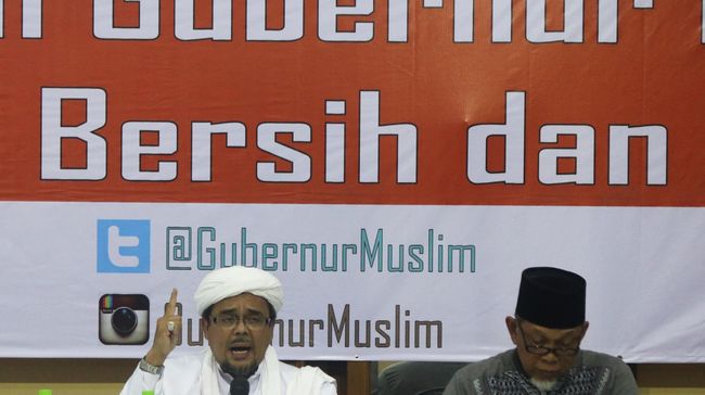 Belum Pulang, Rizieq Shihab Ancam Revolusi Putih dari Arab