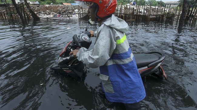 Diguyur Hujan, Lima Kecamatan di Jakarta Kebanjiran