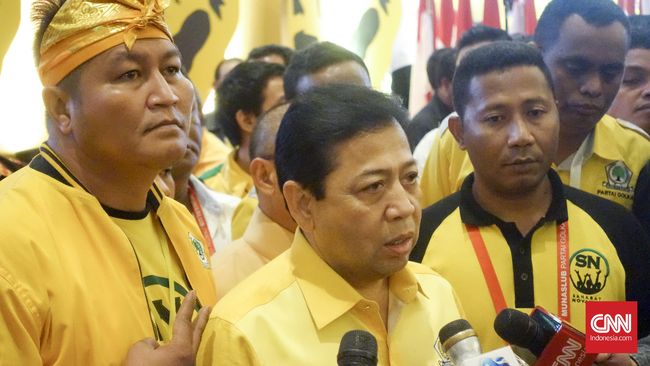Setya Novanto Sebut Ahok yang Terbaik di Depan Surya Paloh