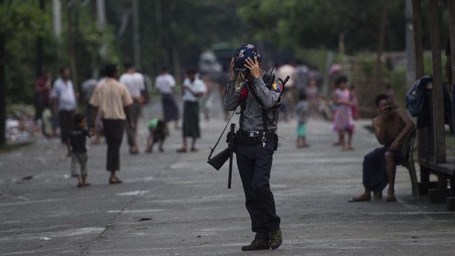 Myanmar Hukum Mati Pria Rohingya Dalang Serangan Rakhine