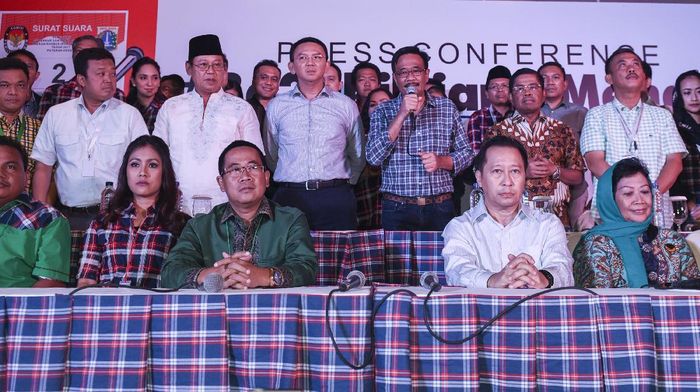 Tim Ahok-Djarot Sulit Terima Kekalahan Telak dari Anies-Sandi