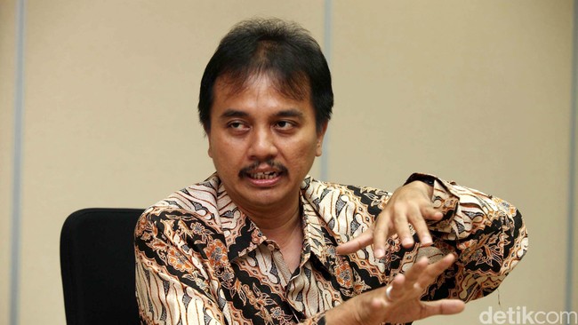 Roy Suryo: Tidak Logis Saya Disebut Bawa Pompa Air