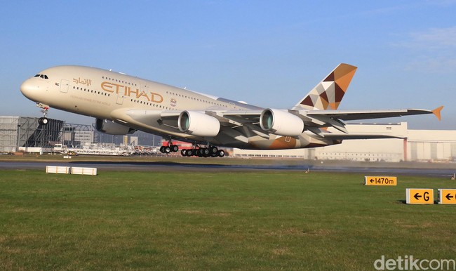 ETIHAD : Total 31 Orang Terluka Karena Turbolensi Hebat