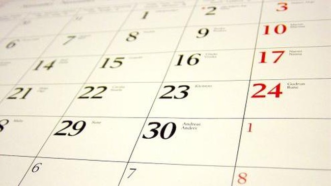  &#91;KABAR GEMBIRA&#93; Plus Libur 1 Juni, di 2017 Ada 20 Hari Libur dan Cuti Bersama