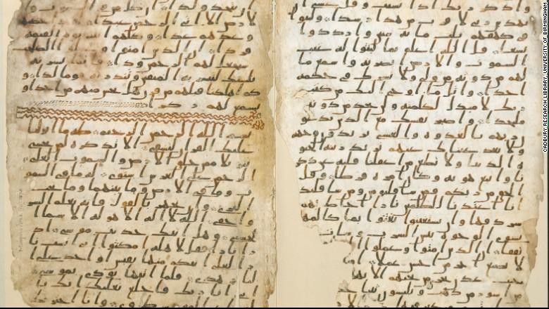 Perkamen Al Quran Tertua di Inggris Berasal dari Sekitar Era Nabi Muhammad