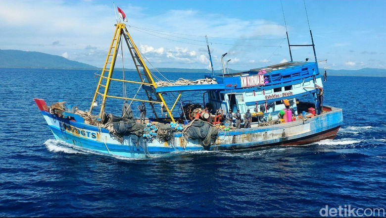 Curi Ikan di Laut Natuna, 2 Kapal Vietnam Terancam Dimusnahkan