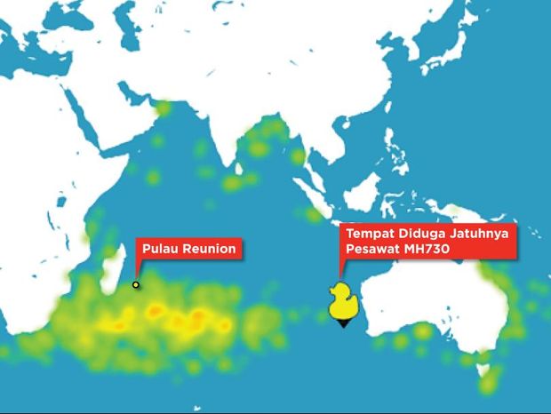 Puing Pesawat MH370 Ditemukan di Afrika?