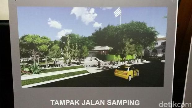 Seperti Ini Wajah Lapangan Gasibu Tahun Baru Nanti