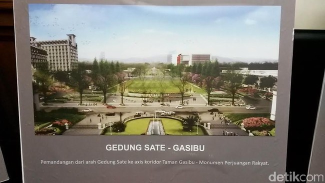 Seperti Ini Wajah Lapangan Gasibu Tahun Baru Nanti