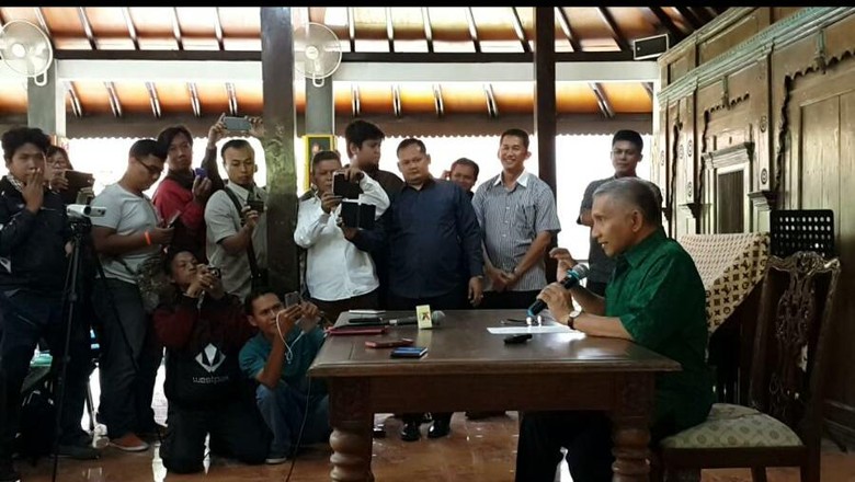 Ini Pernyataan Lengkap Amien Rais di Yogya: Supaya Indonesia Tidak Runtuh
