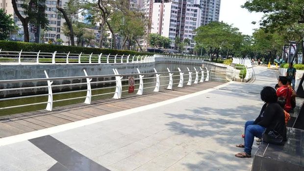 Sungai yang Keren dan Bersih di Epicentrum Karya Ridwan Kamil