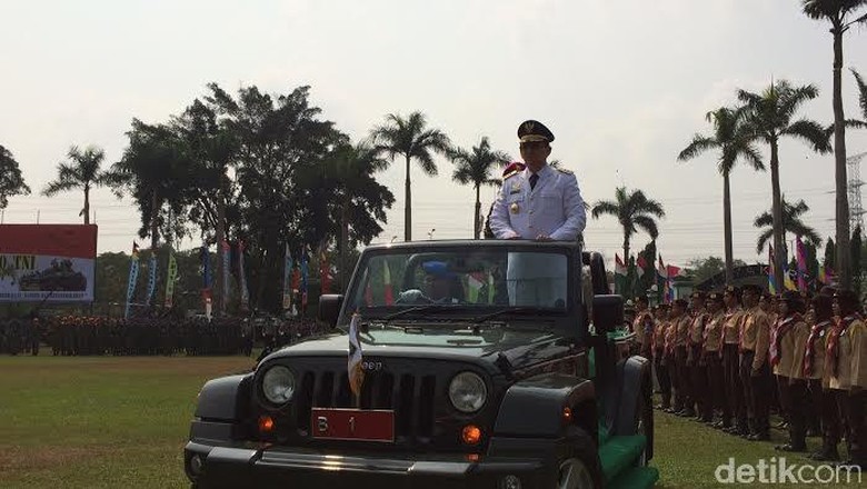 Jadi Inspektur Upacara di Makodam, Ahok: Saya Diminta Pangdam