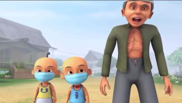 Saat Episode Ipin Upin Tentang Bahaya Asap Menuai Keramaian