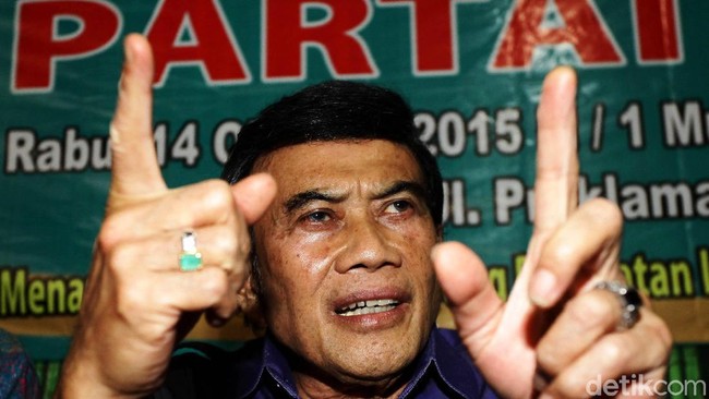 Gubernur Tandingan Ahok Masuk Kepengurusan Partai Idaman Rhoma