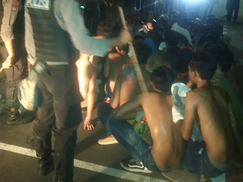 Usai Bikin Onar di GBK, Begini Ratapan para ABG Saat Ditahan Polisi