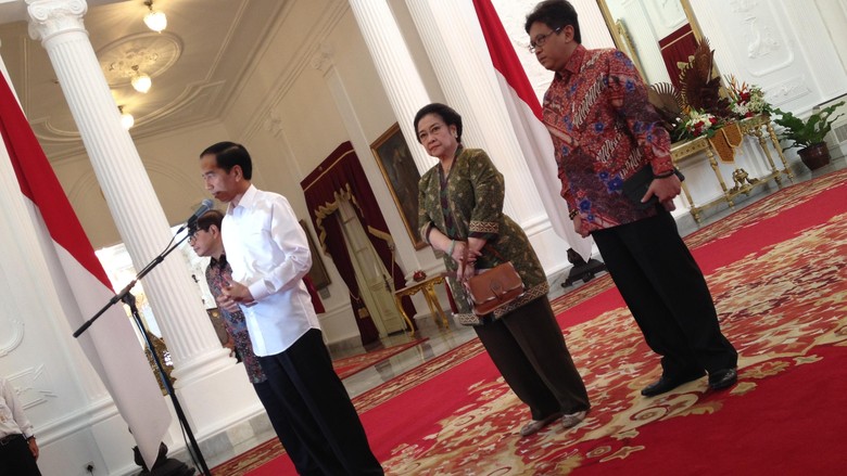 Temui Jokowi, Megawati Kenang Suasana Kekeluargaan Istana Zaman Bung Karno