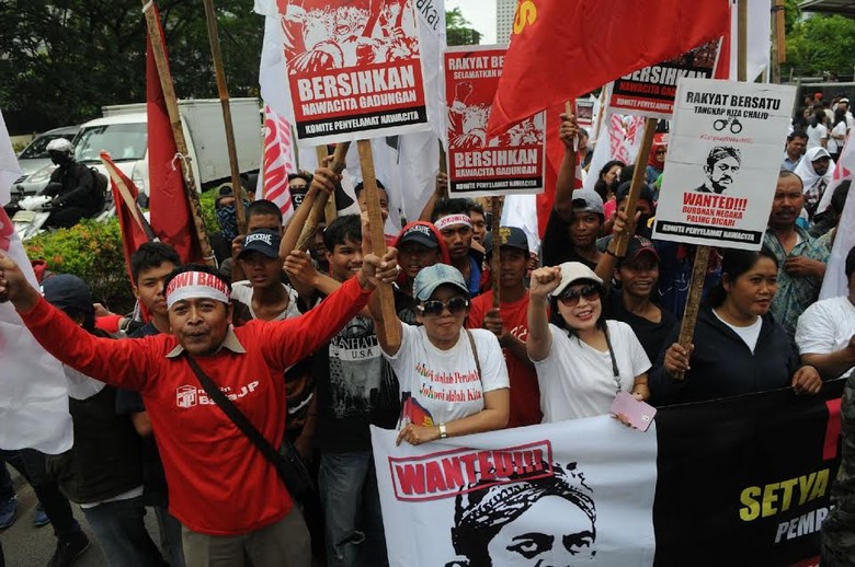 Ratusan Relawan Jokowi Siap Sisir Markas Tiga Penegak Hukum