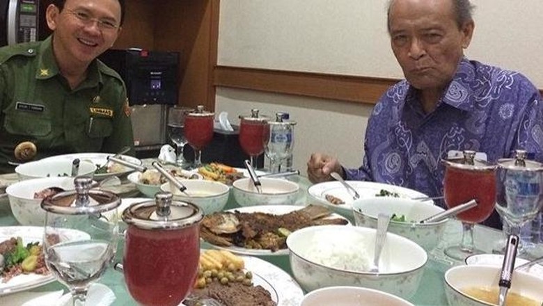 Momen Ahok dan Buya Syafii Bahas Masalah Jakarta Sambil Makan Siang