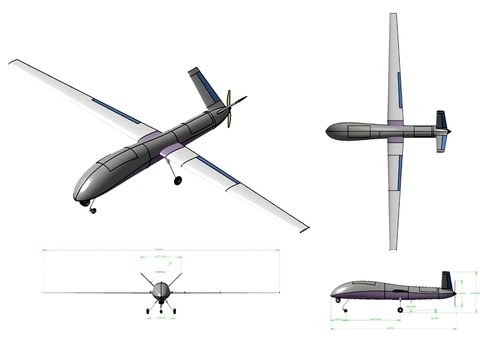 Saingi AS dan China, PTDI Rancang Drone yang Bisa Tembakkan Roket