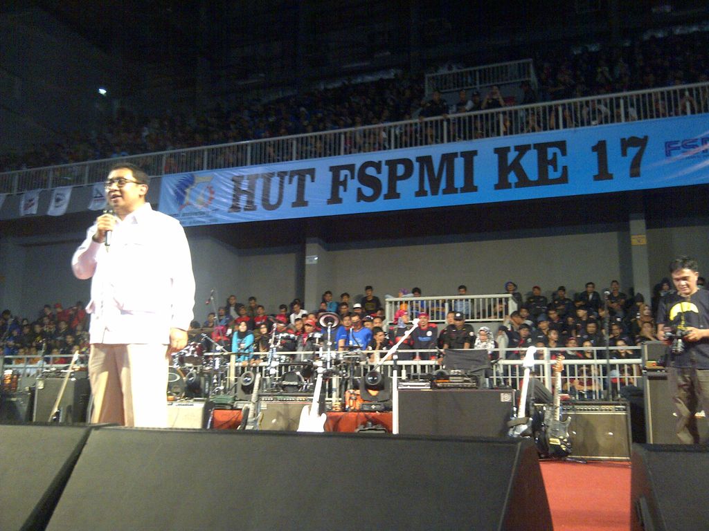 Di Kongres FSPMI, Fadli Zon: Buruh ke DPR Jangan Demo, Kita Gelar Karpet Merah